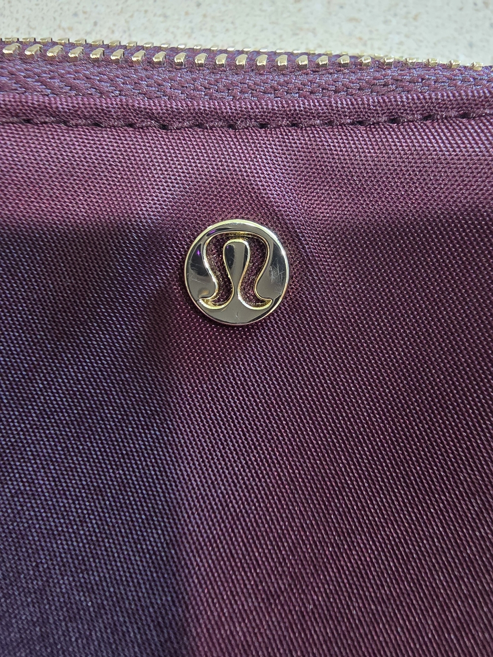 lululemon athletica Plum Zip Key Pouch with Ring - Picture 5 of 5
